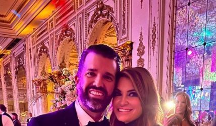 Donald Trump Jr. and Kimberly Guilfoyle are engaged.
